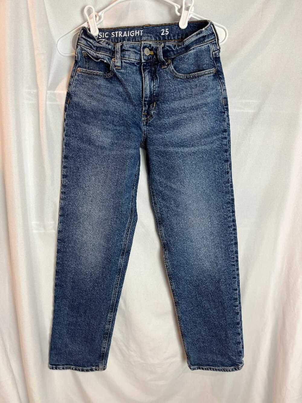 Women's J Crew Classic Straight Jeans Size 25